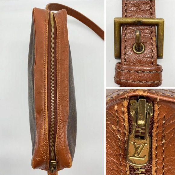 Auth Louis Vuitton Monogram Sac Bandolier Crossbody Bag - Picture 4 of 9